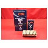 Ammo .22LR 500 Rounds CCI Standard Velocity