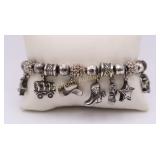 Western Style Charm Bracelet