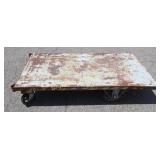 Industrial Warehouse Flat Cart