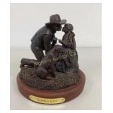 'Daddy's Girl' Statue  Montana Silversmiths
