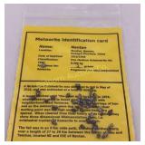 Meteorites: 2 Grams w/ Identification Card