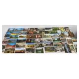 VTG Post Card Collection Wy, WA, CA