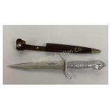 Dagger w/ Sheath, Korium Forged Solingen Steel