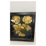 24K Fold Foil Playing Cards in Shadow Box Display