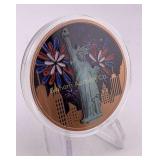 2025 Five Ounces .999 Colorized Copper Statue