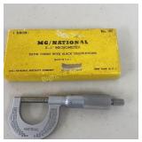 National 0-1' Micrometer No 102