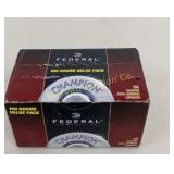 Ammo 9mm 100 Rds Federal 115 Gr FMJ RN
