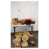 Baskets Assortment 17 Pc Lot