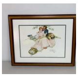 Norman Rockwell Framed  Art Print