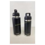 Yeti 18 Oz Rambler & 36 Oz Water Bottle 2 Pc Lot