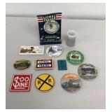 Lionel Trains Clock, Railroad Refrigerator Magnets