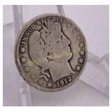 1912 Barber Half Dollar
