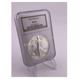1989 Silver Eagle NGC MS69 One Troy Ounce