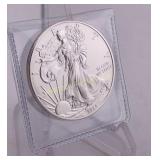 2014 Silver Eagle One Troy Ounce Fine Silver