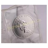 1999 Canadian Silver Maple Leaf One Troy Ounce