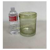 Blown Glass Crock Approx 5 1/4' Diameter x 6' Tall