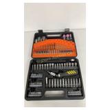 Drill Bit & Driver Set in Organizer Case