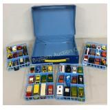 1978 Matchbox Storage Case w/ Matchbox Assortment