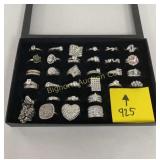 Ring Assortment Various Sizes & Styles