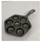 Cast Iron Aebleskiver Pan