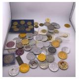 Token & Medallion Collection Approx 77 Pc Lot