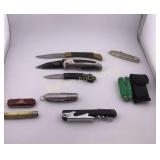 Pocket Knife Assortment Various Sizes & Styles