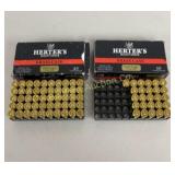 Ammo 9mm, 76 Rds Heaters 115 Gr FMJ