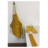 Split Leather Welding Gloves & Apron