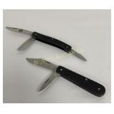 Imperial NRA Pocket Knives 3 1/4' Closed 2 PC Lot