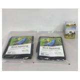 Bird Netting 2-14Ft x 14FT, 1-Unmarked 3 PC Lot