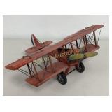 Metal Art VTG Style Bi-Plane JN-7H