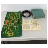 VTG 'De Luxe Roulette'  Outfit Game USA, Bakelite