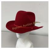 Bronco Jr. Western Hat Size Medium 100% Wool