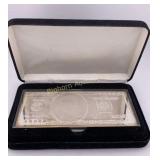 2010 Four Troy Ounce .999 Fine Silver $100.00 Bar