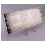 2004 Four Troy Ounce .999 Fine Silver $20.00 Bar