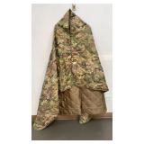Camo Warm Poncho Liner 'Woobie'