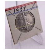1937 Walking Liberty Half Dollar