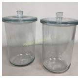Anchor Hocking Glass Sundry Jars/ Canisters