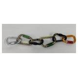 Climbing Carabiner Assortment 6 PC Lot