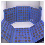 Lincoln Cent Collection in 2 Whitman Folders