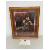 Chuck DeHaan Art Print 'Crow Autumn'