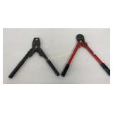 PEX Crimpers 1/2' & 3/4' , 2 Pc Lot