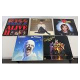 VTG Record Albums KISS Alive II, Pat Benatar