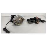 Skil 7 1/4' Circular Saw, 3' Belt Sander 2 Pc Lot