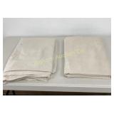 4Ft x 12 Ft Cloth Drop Cloths 2 Pc Lot