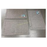 Heavy Duty Entry Mats 30' x 47'  3 Pc Lot