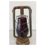 VTG Dietz Hy-Lo Lantern w/ Red Globe