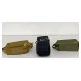 Military Accessories Zipper Bag w/ Molle Paddle
