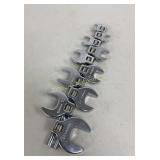 Metric Crowfoot Wrench Set 3/8' Drive 10-24mm