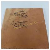 Roy Rogers Happy Trails Trigger Autograph, Dale